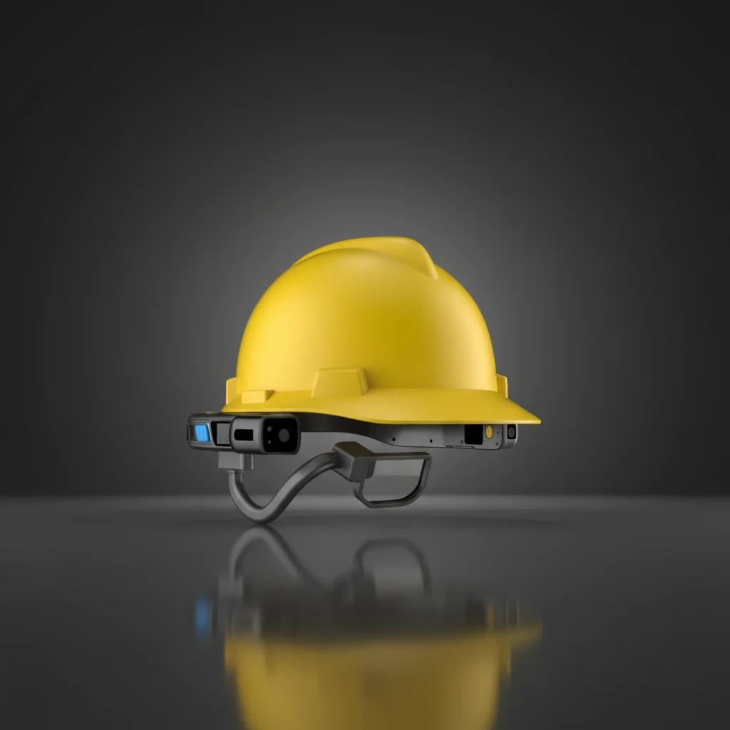 Detachable Smart Safety Helmet Module, 4G Real-Time Video & GPS Tracking, Compatible with All Standard Helmets
