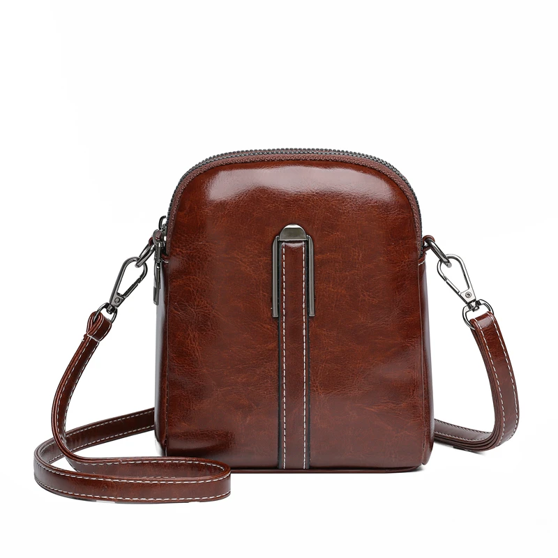 

Stylish Ladies Leather Shoulder Bag Messenger Bag Handbags By Famous Designer Luxury Brand Trendy