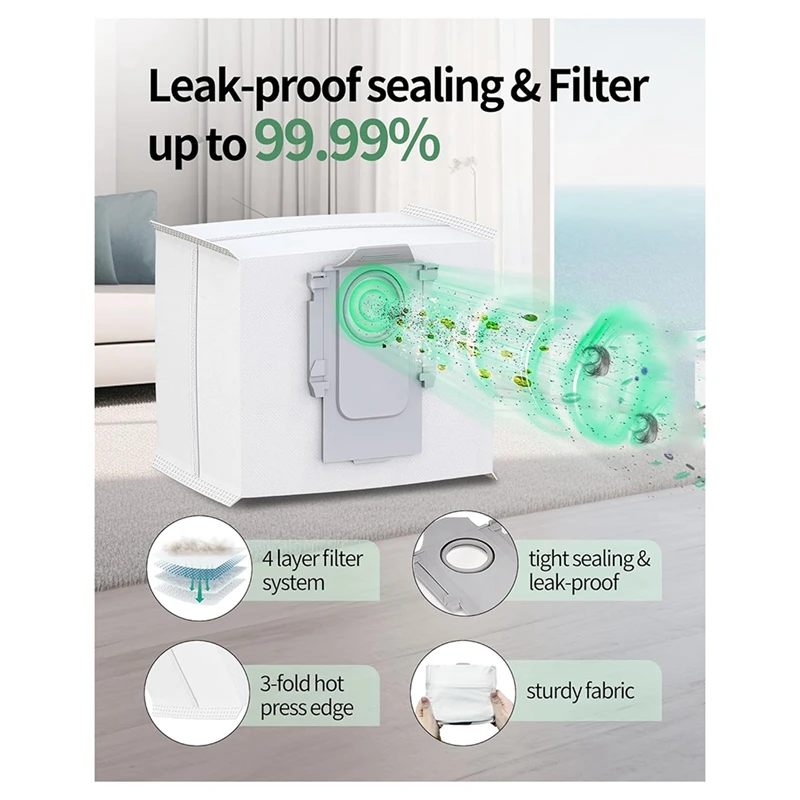 샤오미 로보락 Q5 프로, Q5 프로 플러스, Q8 맥스, Q8 맥스 플러스용 부품 액세서리 키트, 롤러 브러시, 청소 브러시, 헤파 필터