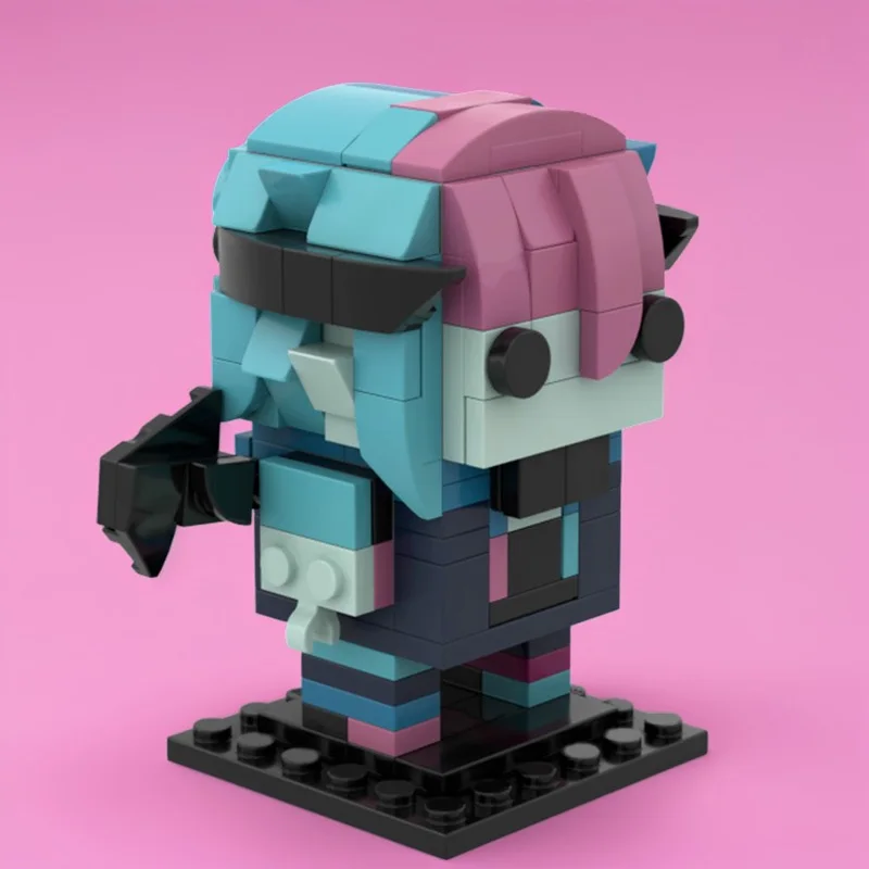 170 PCS MOC Beroemde Film Karakter Dubbele Vleugels Brickheadz Model Bouwsteen DIY Montage Bricks Speelgoed Voor Kinderen Kerstcadeaus