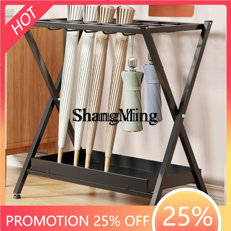 FG good-looking commercial umbrella storage rack company umbrella hotel lobby entrance drain storage rack