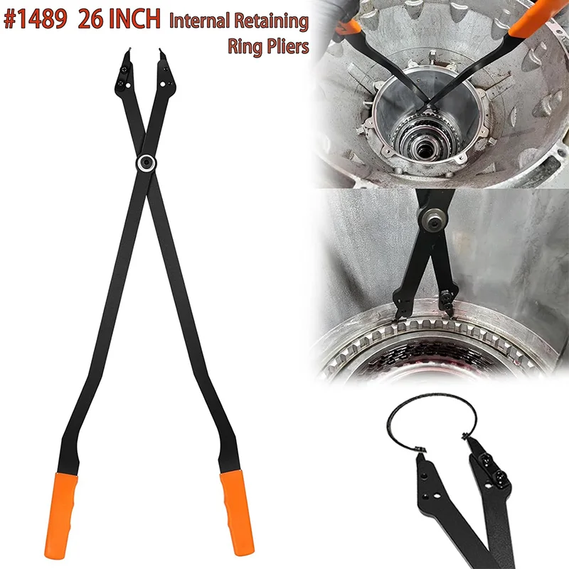 

1489 26" Internal Retaining Ring Pliers with Interchangeable Tips for Lang Tools for GM 5L40 5L50, 6L50, 6L80 6L90 Transmissions