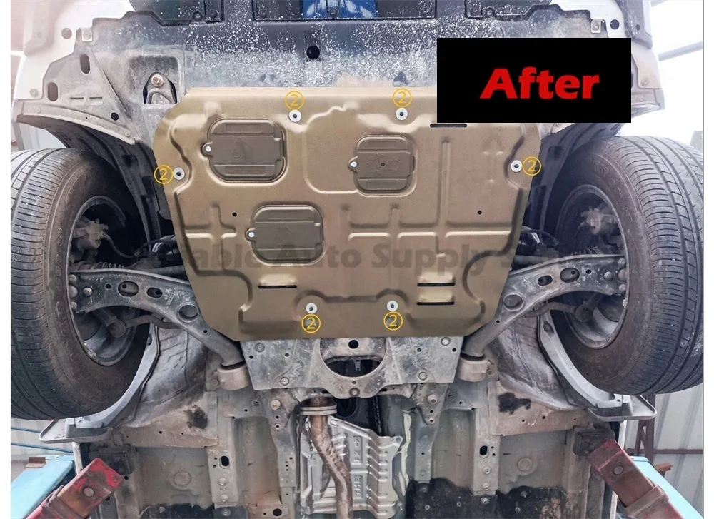 درع حماية محرك السيارة تحت الجسم عالي الجودة لسيارة Honda Breeze 2020-2021، تقنية المسح ثلاثي الأبعاد، حماية أمان مناسبة تمامًا