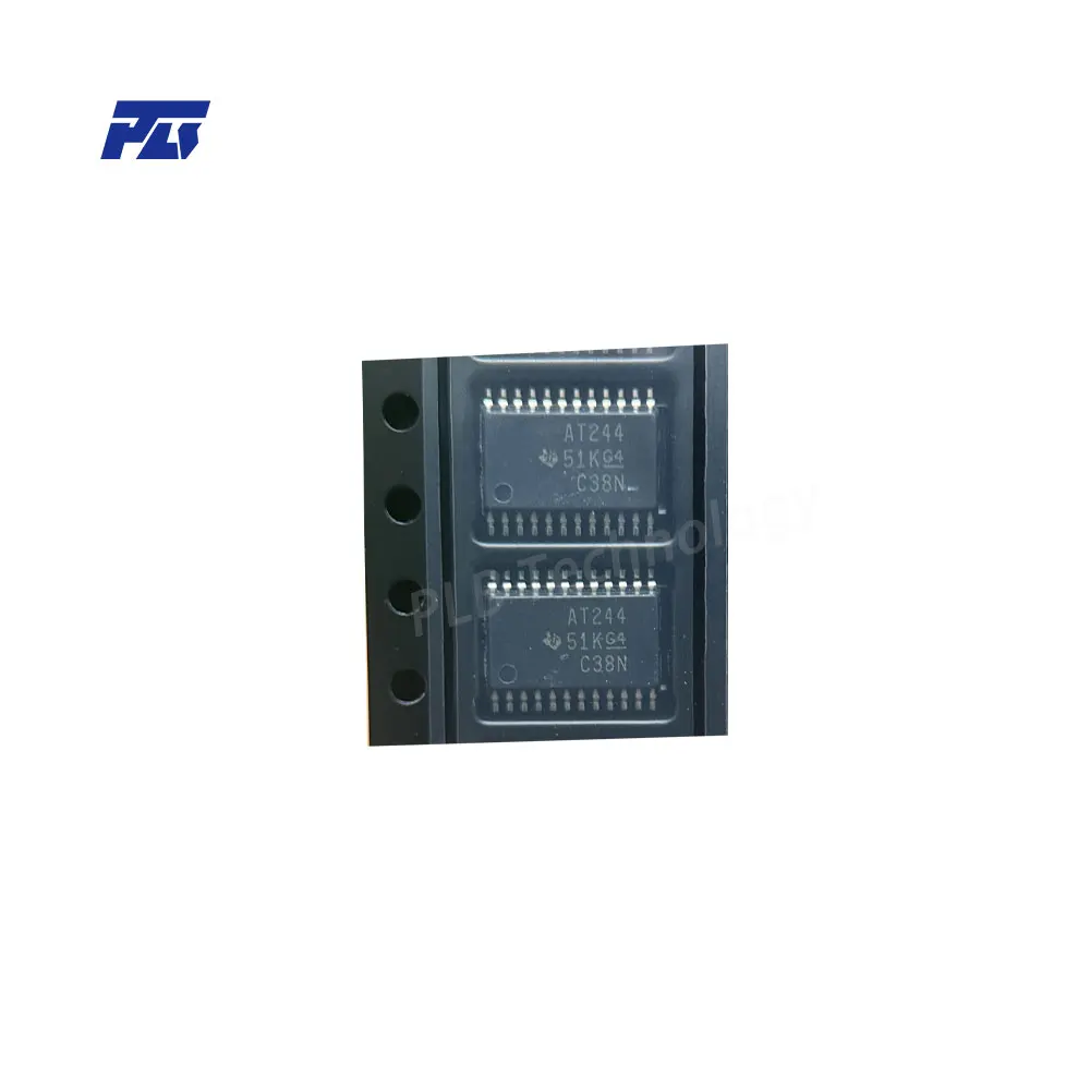 5PCS 74ACT11244 74ACT11244PWR TSSOP-24 8-ch 4.5 V to 5.5 V buffers with TTL-compatible CMOS inputs and 3-state outputs Original