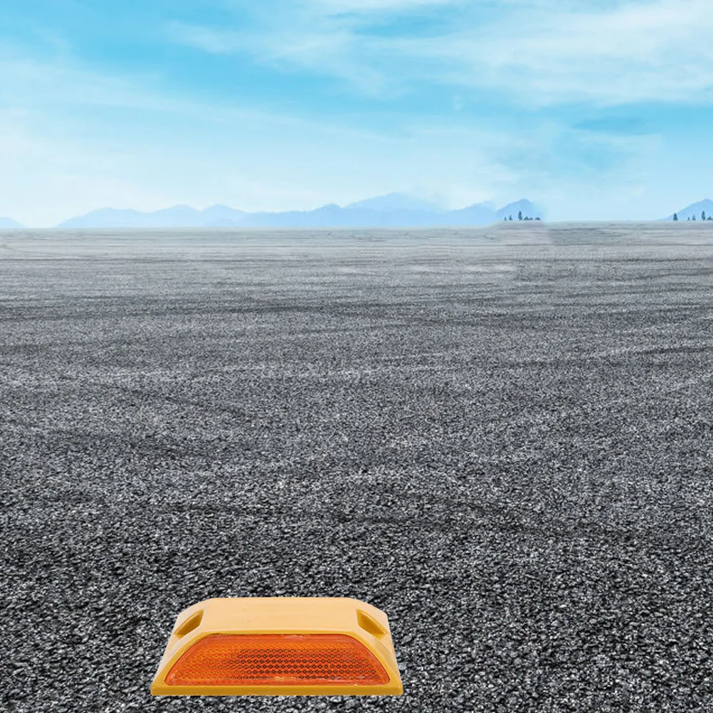 1 قطعة ترصيع الطريق العاكسة السلامة مخروط النقاط الرصيف ماركر ل عاكسات الطريق السريع درب #5