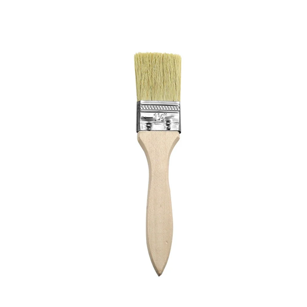 

Bristle Brush Paint Brush Varnish Acrylic And Gesso And Sweeping Dust Double Sided Rivets Great Utility Brushes