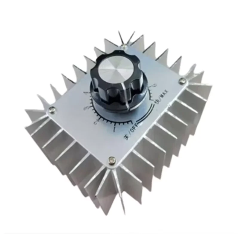 1pcs AC 220V 5000W SCR Voltage Regulator Controller LED Dimming Dimmers Thermostat 5000W Motor Speed Controller 220V