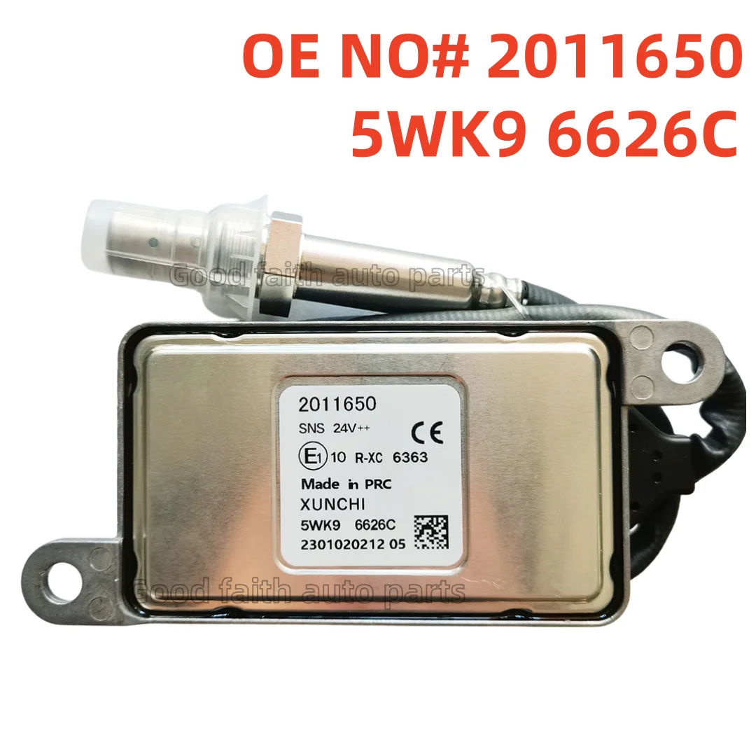 

5WK96626A 5WK96626B 5WK96626C 2011650 1793380 1836061 NOX Sensor Nitrogen Oxygen Sensor For DAF 24V