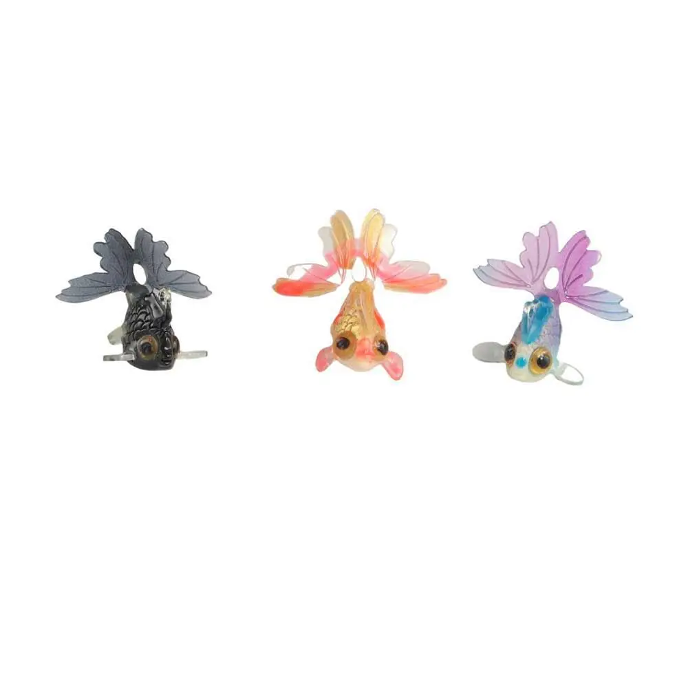 

Girls Goldfish Three-dimensional DIY Personality Goldfish Pendant Jewelry Findings Earrings Accessories Earrings Components