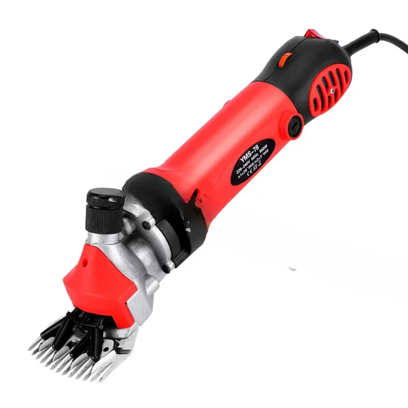 For Electric Sheep Goat Shearing Machine 6 Gears Speed 9/13 Teeth Clipper Farm Shears Cutter Wool Scissor 220V/110V