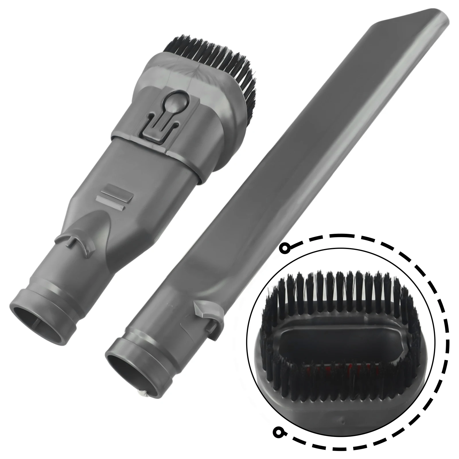 Vacuum Cleaner Brushes For Dyson DC58 DC59 V6 DC30 DC34 2 In 1 Wide Brush Crevice Tool Accessories Household Cleaning Tools