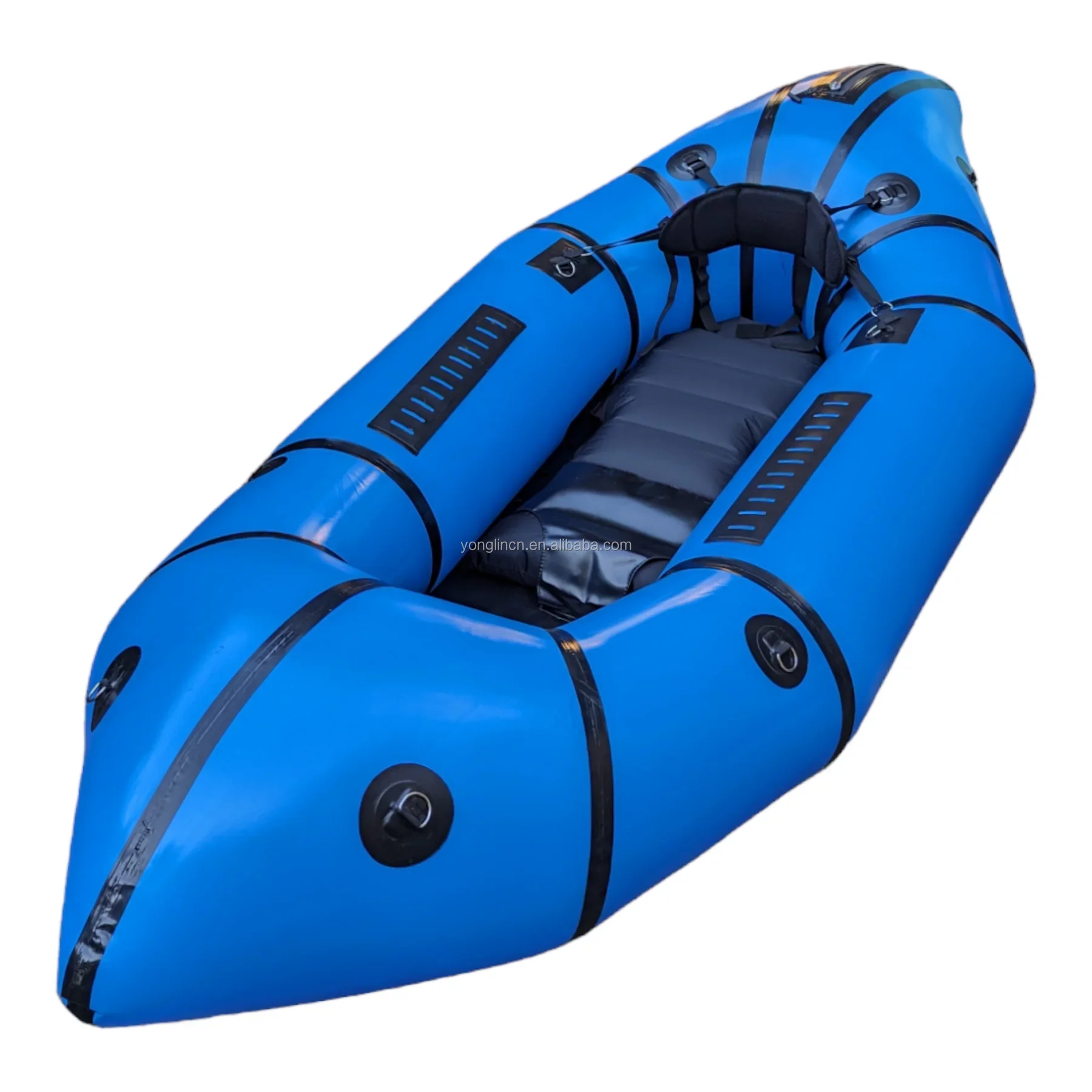 Hot Sale 210D Packraft Inflatable Packraft TPU Ultralight Packraft With Foor Rest