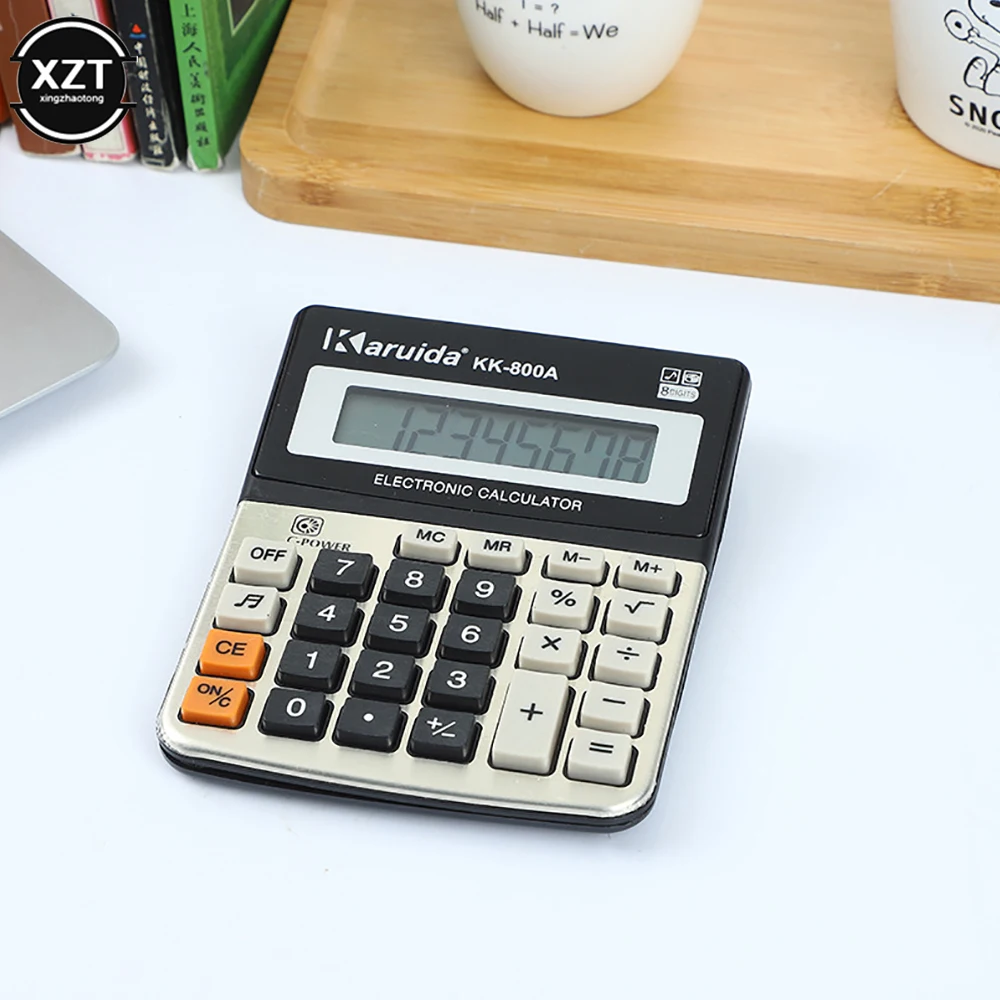 Desktop 8 Digit Electronic Calculator Office Financial Accounting Stationery  Tool Office Financial Accounting Stationery School