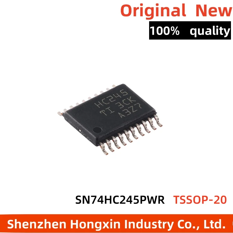 5-10 pieces SN74HC245PWR HC245 TSSOP-20 tri state output eight bus transceiver chip