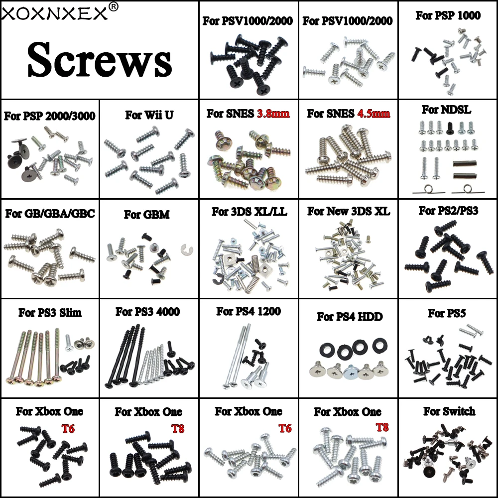 Screw Kit For PS2 P…