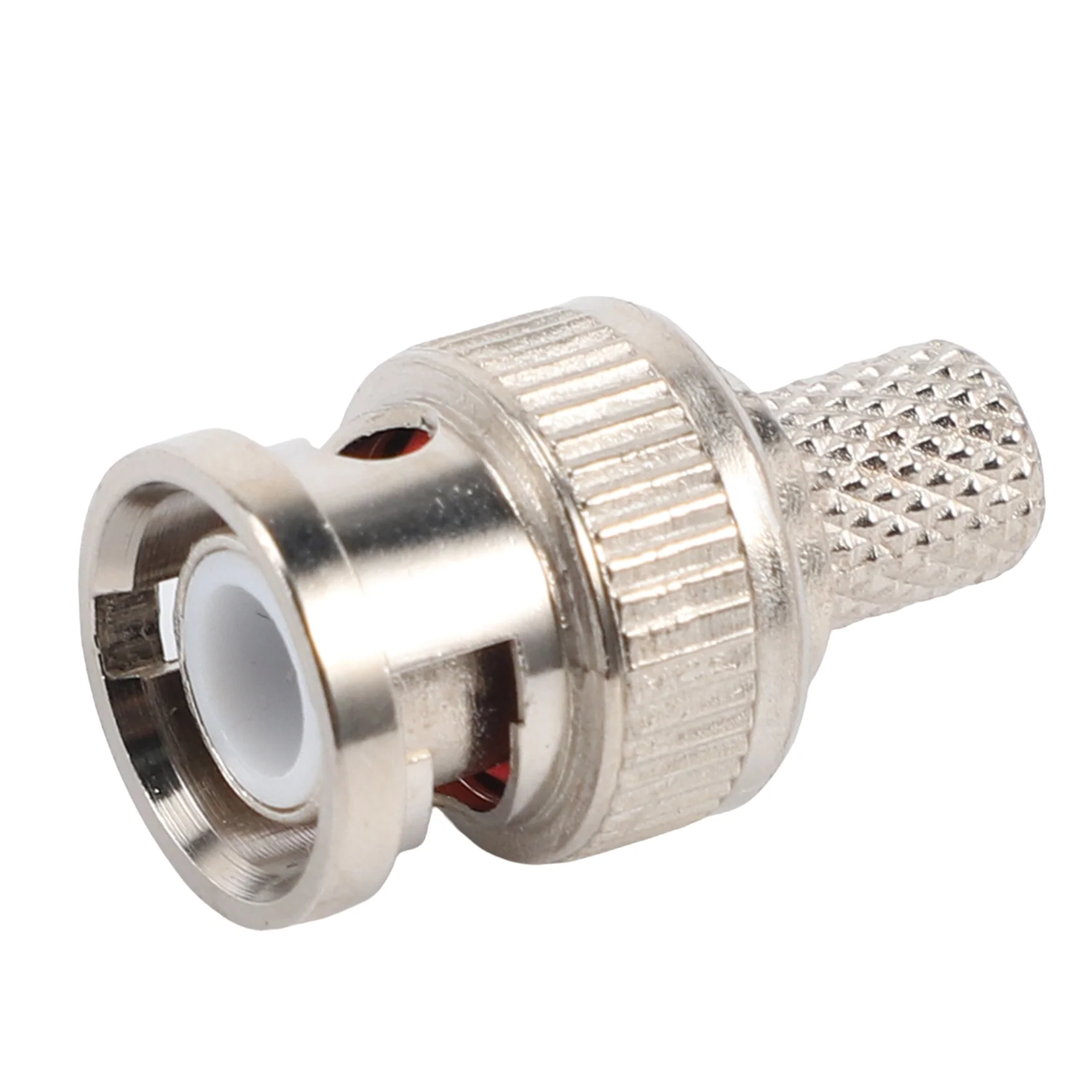 N84R 30PCS BNC Male Crimp Connector For CCTV System Female Coupler Connector BNC