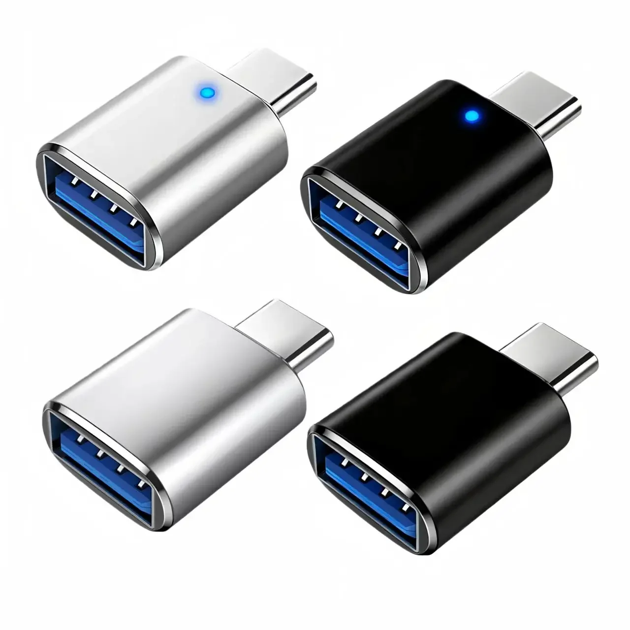 USB 3.0 To Type C Adapter OTG To USB C USB-ATo Micro UsB Type-CFemale Connector For Samsung Xiaomi POCO Adapters