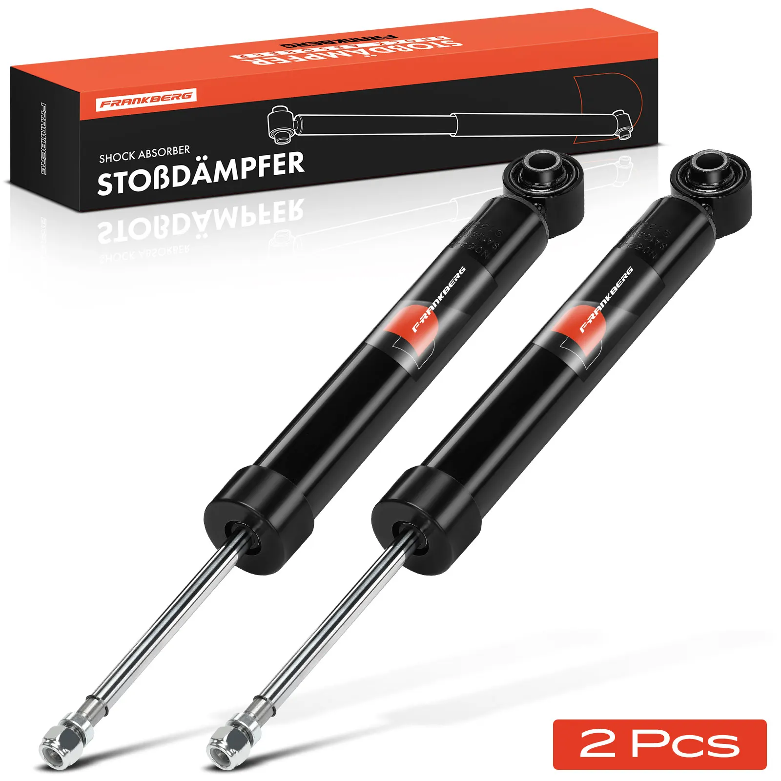 Frankberg 2x schokdemper achteras voor Lexus UX AA1 AH1 MA1 Toyota C-HR X1 C-HR Van Bj vanaf 2016 G1386 48530 F9010 48530 F4070