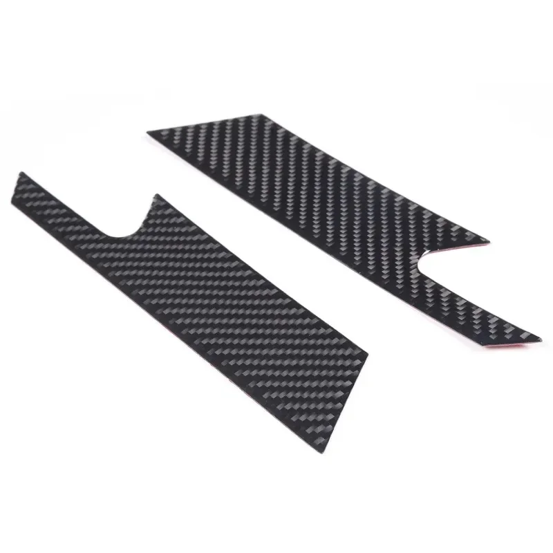 

Soft Carbon Fiber Car Front Steering Lamp Side Panel Decorate Stickers Car Accessories For Porsche Taycan 2019-2025