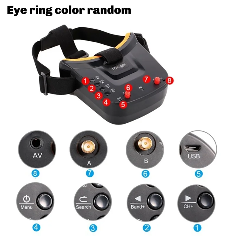 VO-VR009 5.8G Fpv G… - image