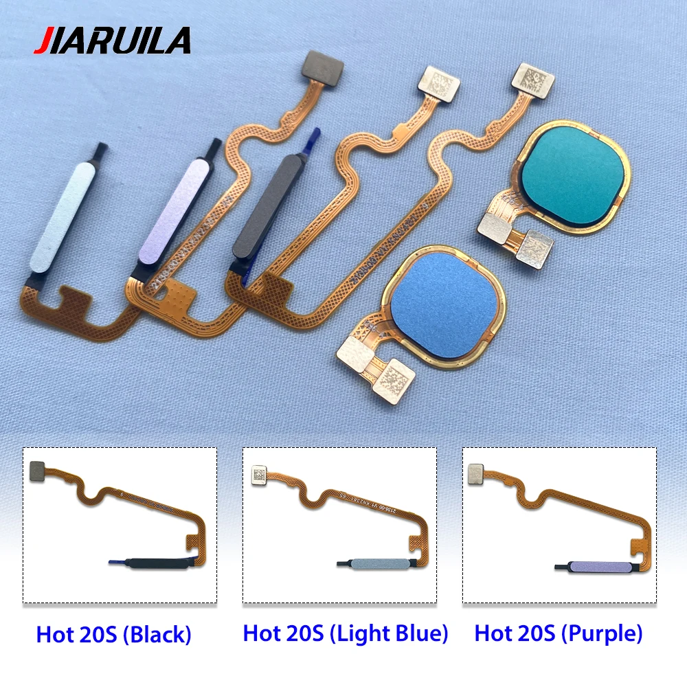 NEW Fingerprint Sensor Home Return Key Menu Button Flex Ribbon Cable For infinix Hot 20 4G 5G 20S Note10 693