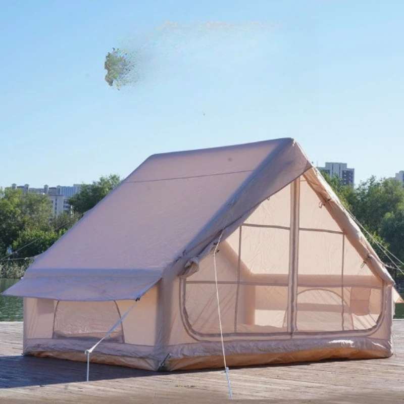 Outdoor camping without setting up rain and sun protection family camping tents