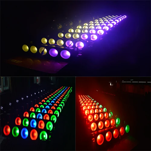 Matriks Pencuci Dinding Led Daya Tinggi 5x30W RGB COB LED Lampu Matriks Rgb