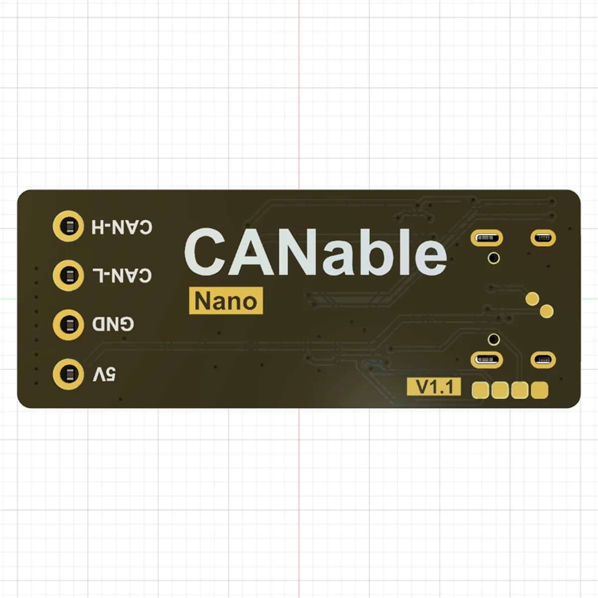 Herramienta de depuración de Bus CAN, USB a módulo CAN, depurador CAN, TYPE-C para Linux Win10 11, Software de depuración de comunicación