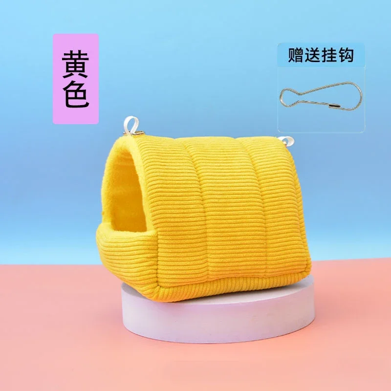 Bird Cage Parrot Cotton Nest Mini House Pet Parrot Nest Budgie Warm Winter Hammock Cage Hut Tent Bed Hanging Cave Pet Products