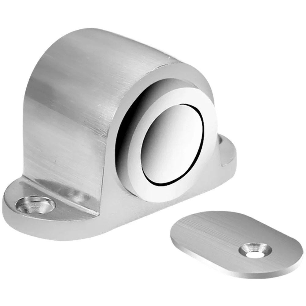 Magnetic Door Stopper for Effective Door Control and Protection of Walls with Zinc Alloy Build and Strong Magnetism