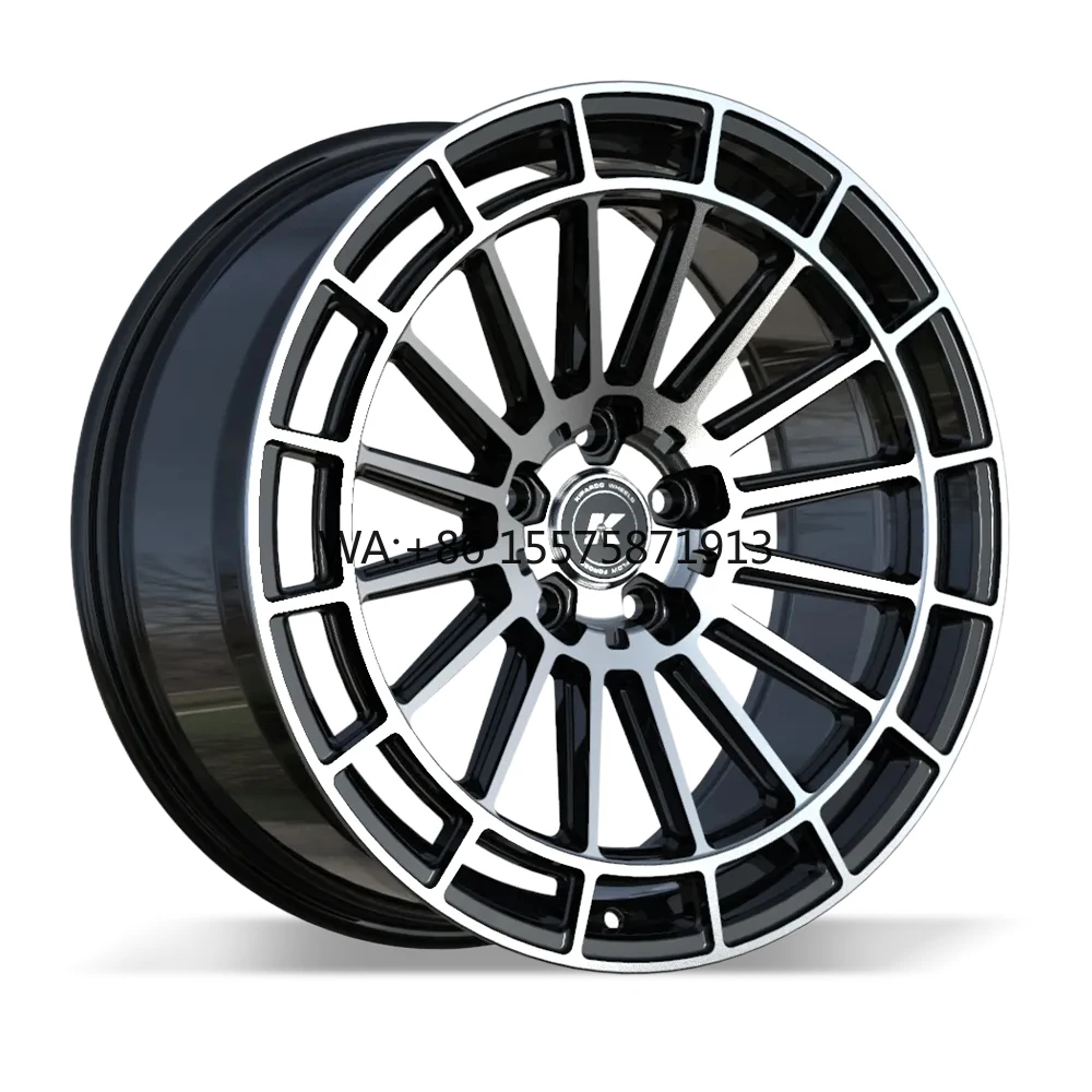 

Custom Aftermarket Aluminum Alloy Wheels Concave Mesh Design 5x112 5x120 Sport Racing Rims for Luxury Sedans and Tuning Cars