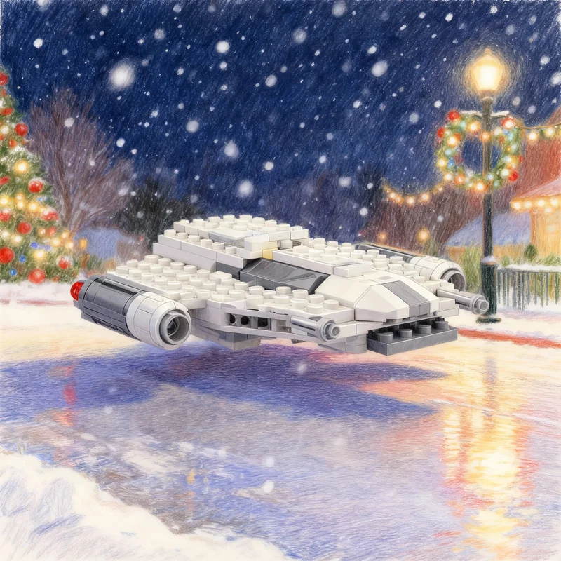 

Набор конструктора MOC «Звездная битва» (396 деталей), развивающая игрушка для сборки, идея для творчества, рождественский подарок