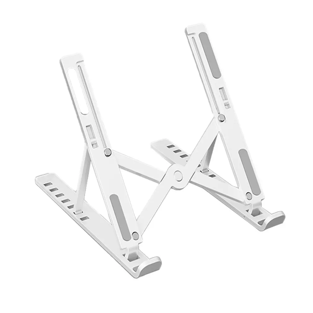Laptop Stand For Under 14'' Notebook 7 Holes Adjustable Foldable Stand Bracket Laptop Holder Non-slip Riser For Tablet