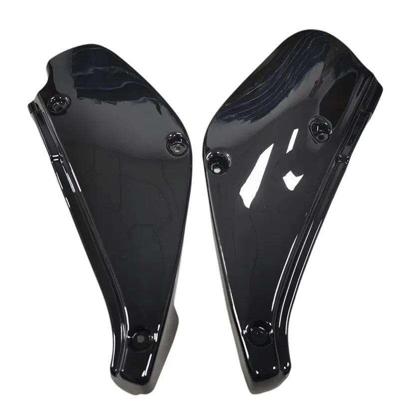 AEE5-Black Left+Right Motorcycle Motor Side Panels Plates Covers For Honda XR80R XR100 1988-2000 Maier Side Panel