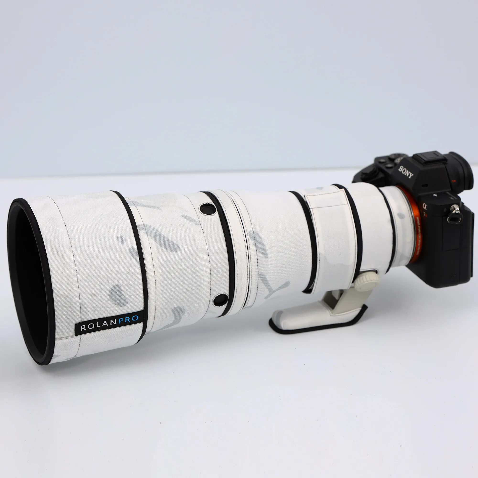 ROLANPRO Wasserdichter Objektivschutz für Sony FE 600mm F6.3 GM OSS Camo Regenschutz Schutzhülle SEL600F63GM Etui 600F6.3GM Stoff – Detail 33