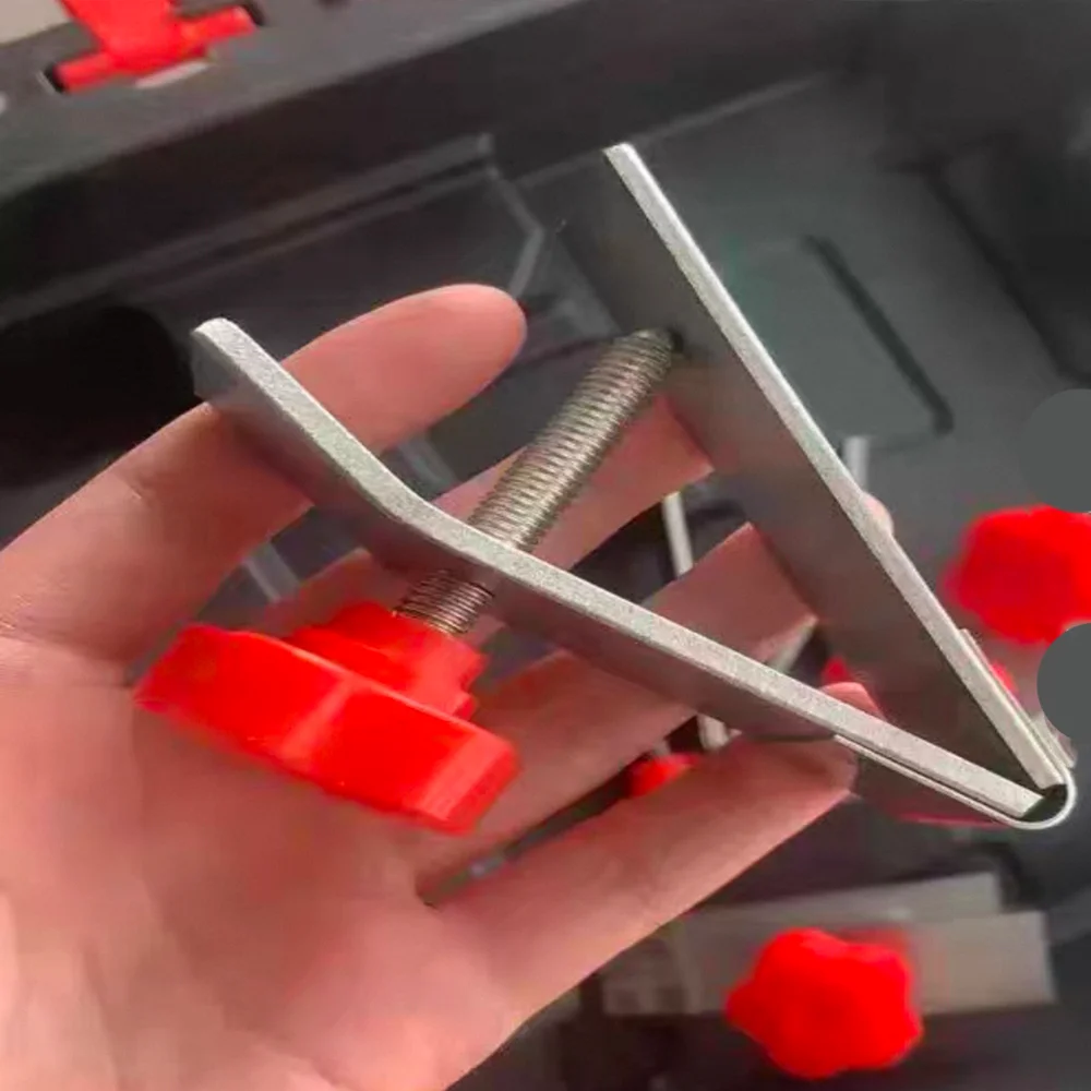 New Steel Tile Height Regulator Adjustable General Tile Leveler Adjuster Portable Durable Construction Tool Construction