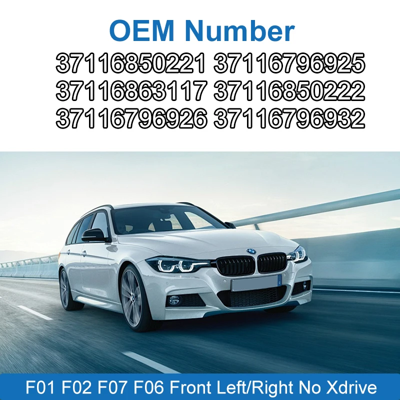 Bmw f01 f02 f07 f06 vorne links rechts keine xdrive Luftfederung stoßdämpfer mit Magnetventil 37116850221 37116850222