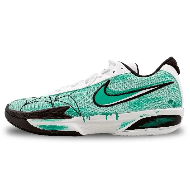 【Customize】Nike Air Zoom G.T. Cut Academy Basketball Shoes Men Low-top Cyan Sneakers shoes FB2598-100