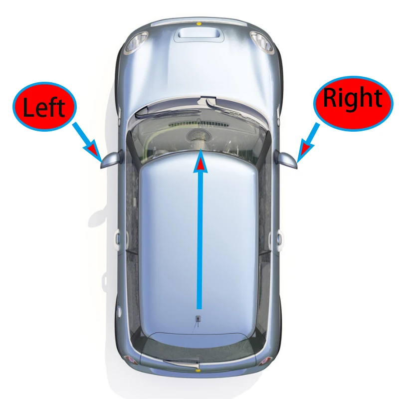 Für Ford Kuga Mk3 2019-2025 Linke & Rechte Seitenspiegelabdeckung Gehäuse Spiegelglas Rahmen OE2516977 2461439 182201560500 – Detail 4