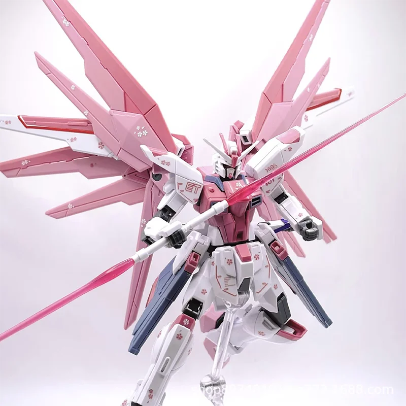 Newdom Unactivated สี Zgmf-X10a Hg 1/144 Mech ชุดประกอบชุดเดสก์ท็อปตกแต่งของเล่นเด็กของขวัญสะสม