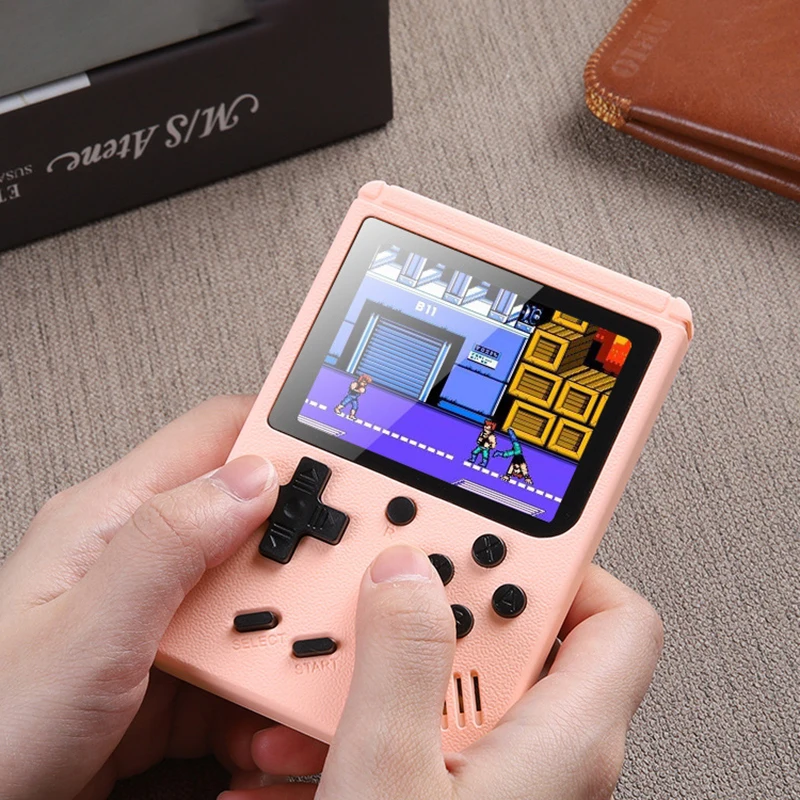 8-Bit Mini Video Game Console Built in 400 Games Retro Portable Console Handheld Game Player AV Output For Kids Gift Game Boy