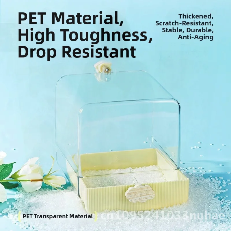 

Parrot Bathroom Bird Bath Box Bath Body Shower Huan Feng Peony Tiger Skin Small Sun Large Toy