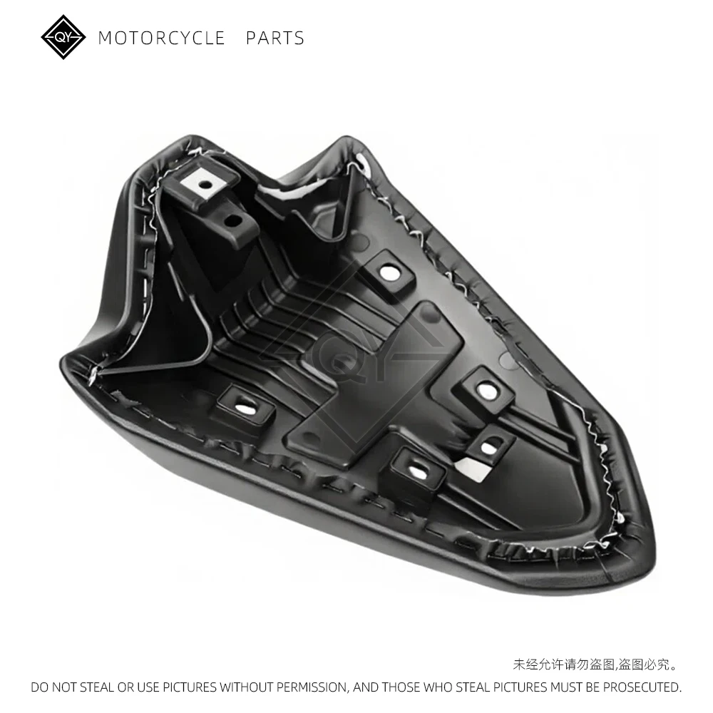 Motorcycle Black Rear Seat Cushion Pressure Relief Comfortable Passenger Pad For Ducati Panigale 1100 V4 V4S 2018-2023 2022 2021