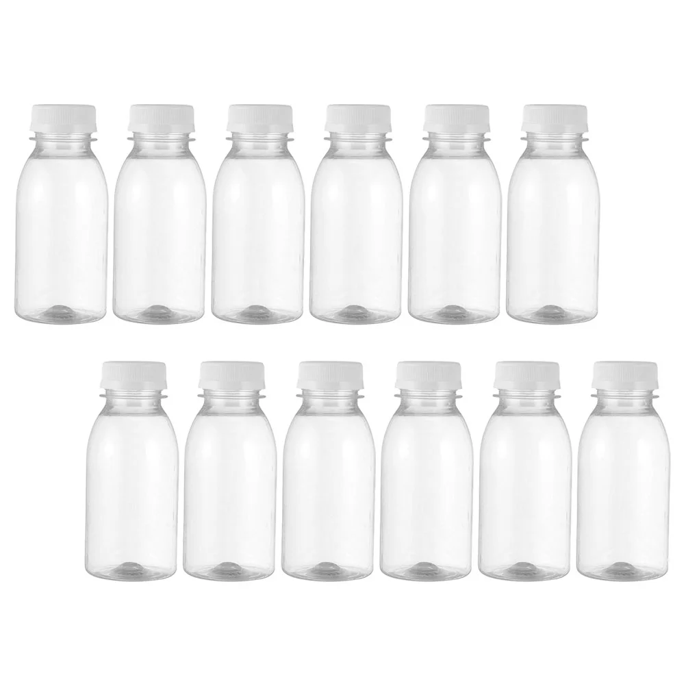 

Milk Bottle Juice Packing Bottles Outdoor Water Transparent Anti-leak Tea Small Portable