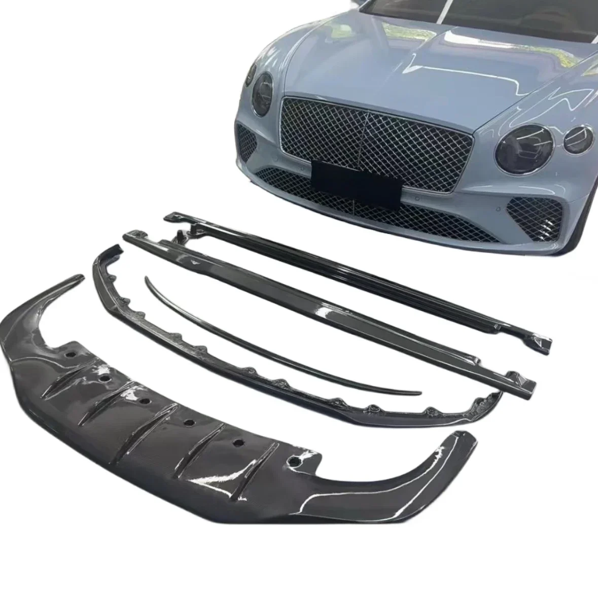 

Carbon Fiber Bodykit For Bentley Continental Gt Body Kits Limited Edition Front Rear Lip Bumper Spoiler Diffuser