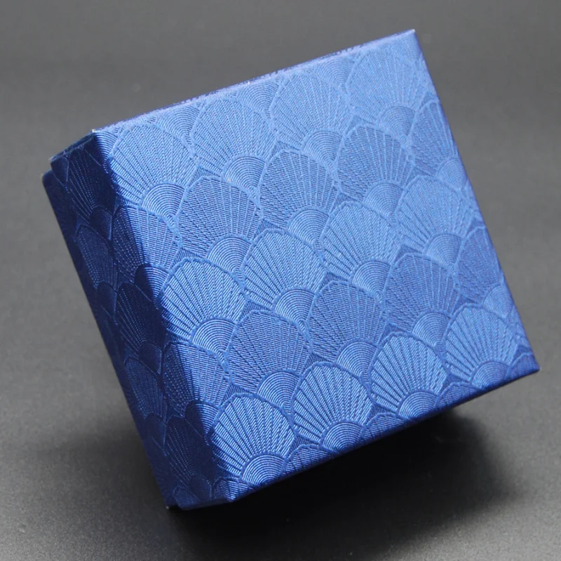 Custom In Stock High Hardness Paper Box Pattern Jewelry Box Pendant Badge Bracelet Bangle Earring Multi-