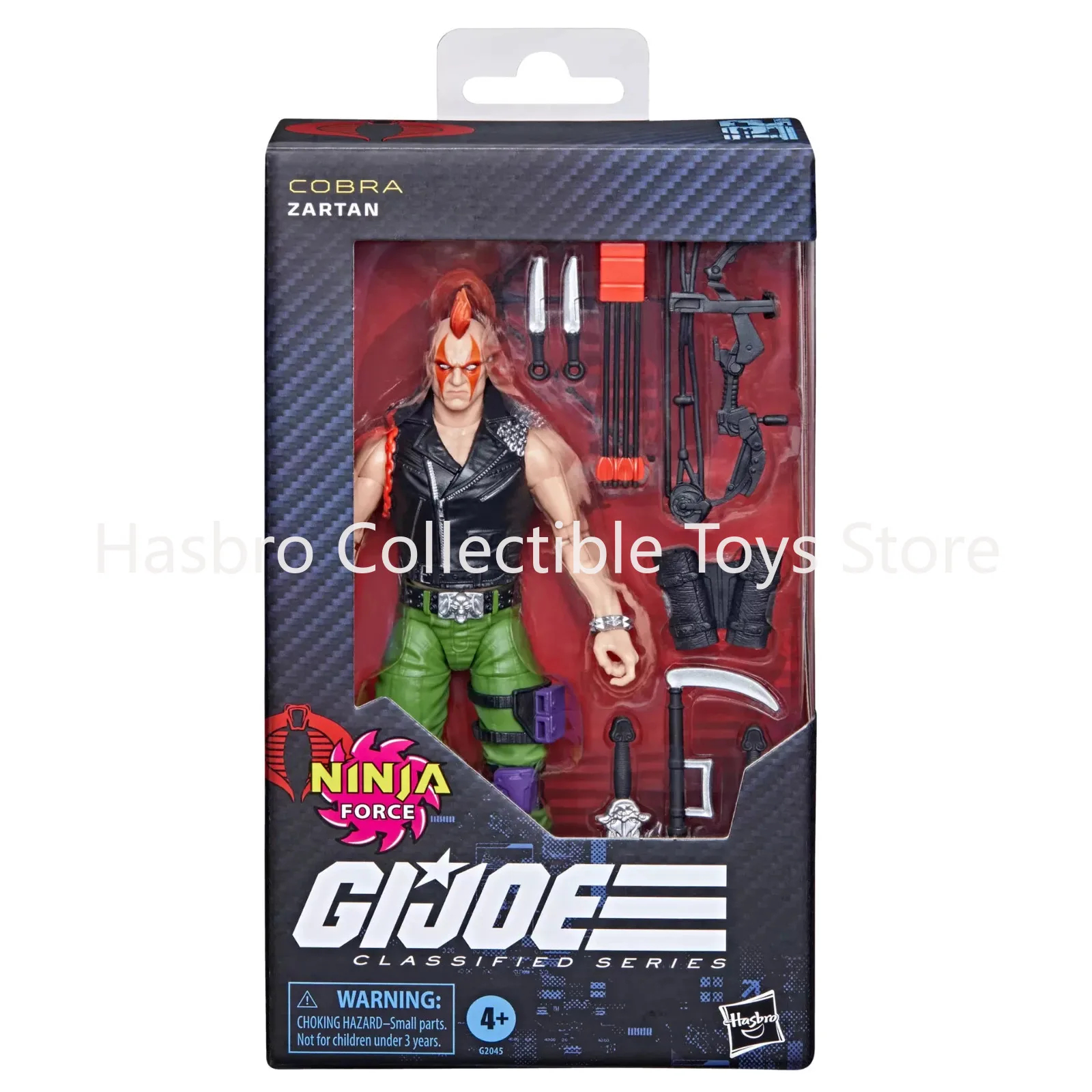 En stock G.I. Figura de Acción Joe GI Joe Classified Series 6" 192 Ninja Force Cobra Zartan Master Disguise, Modelo de Juguete, Regalo para Aficionados