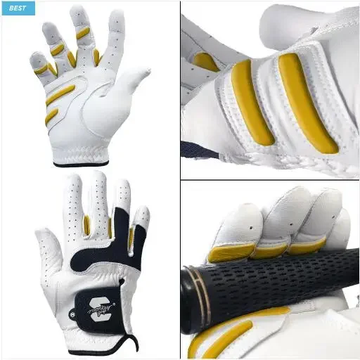 Sheepskin golf men's and women's left and right hand non-slip all-finger gloves off-court gloves