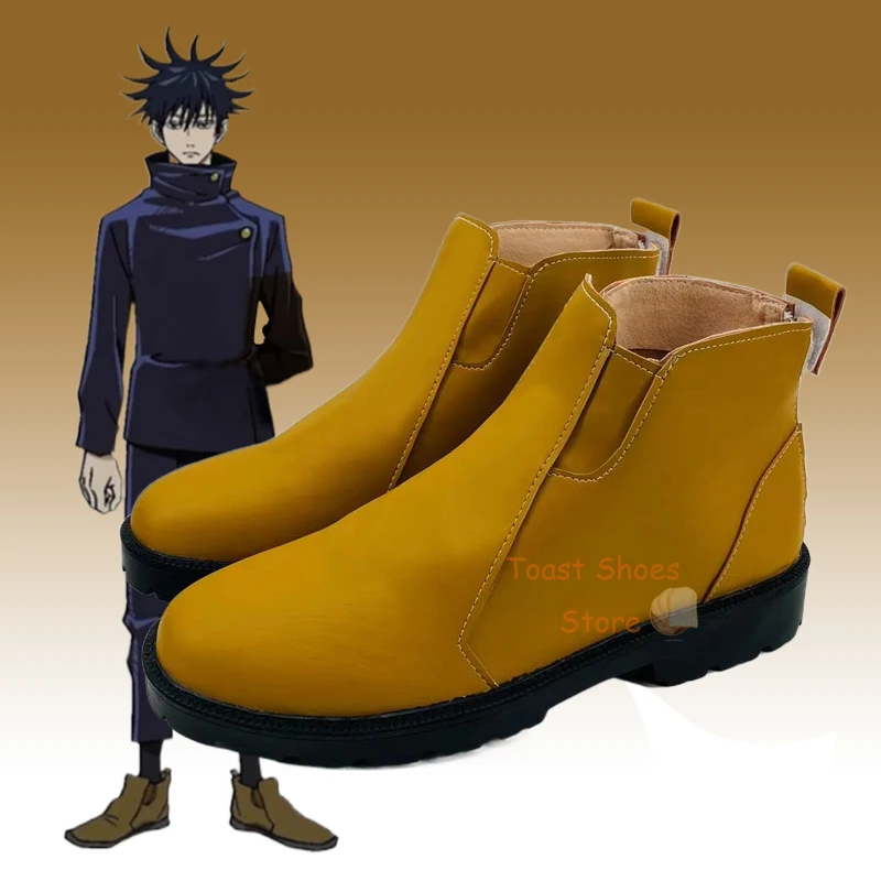 Jujutsu Kaisen Fushiguro Megumi Cosplay Comic Anime Game for Con Halloween Party Jujutsu Kaisen Cosplay Costume Prop Shoes