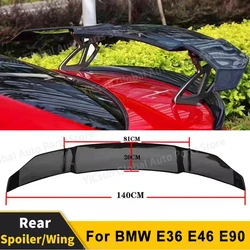 Sport Trunk Rear Spoiler Wing For BMW E36 E46 E90 F30 F20 F80 M3 F82 M4 M5 M6 G20 G30 GT Style True Real Carbon Fiber